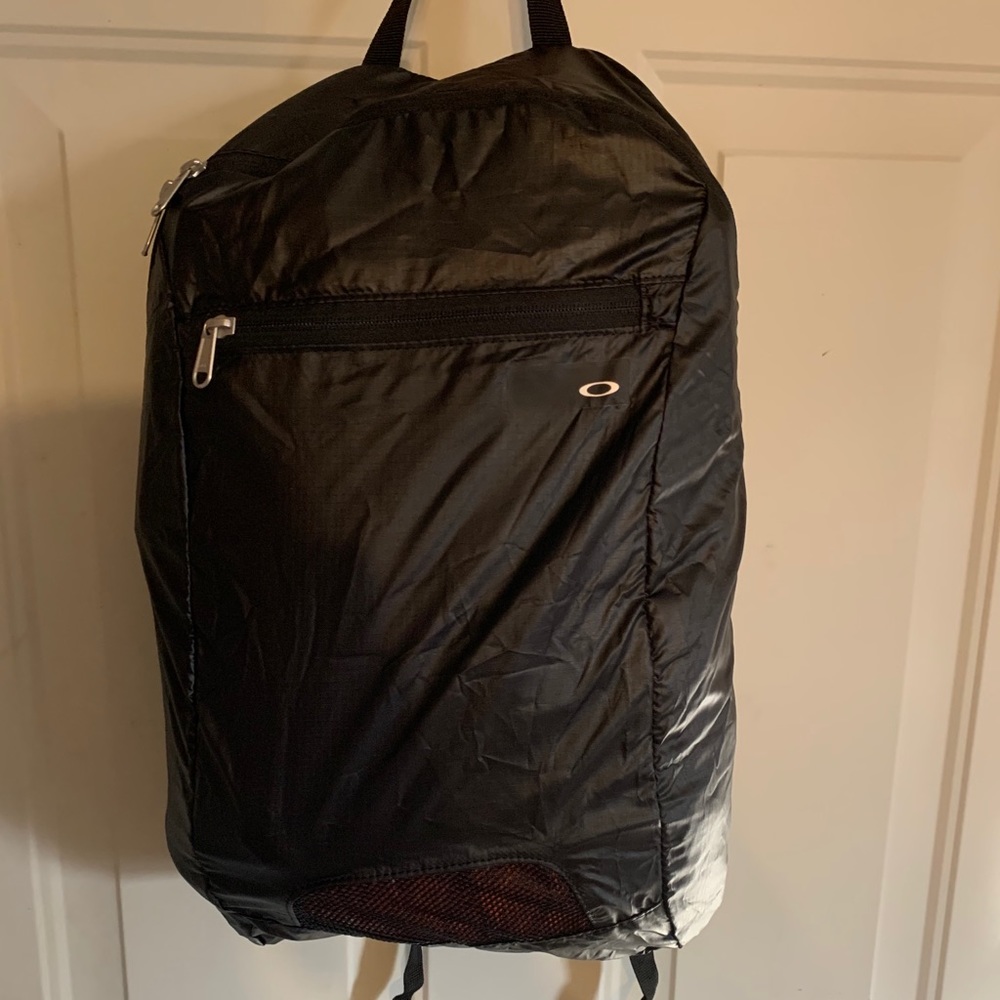 🔥 NEW Oakley Packable Backpack BLACK OS